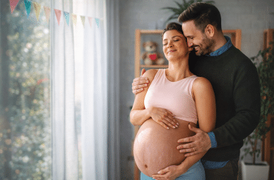couple attendant un enfant bien être grossesse alimentation