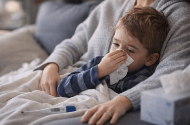 enfant avec symptomes legers variant covid cicada